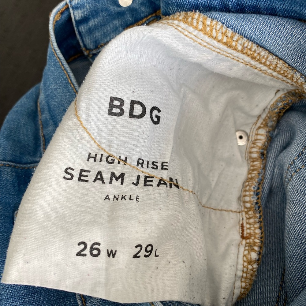 BDG Jeans - Blue, High Rise - Picture 5 of 7